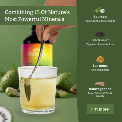 Serene Herbs Soursop Bitters for Gut Cleanse & Detox