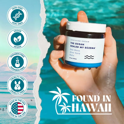 The Ocean Healed My Eczema Natural & Soothing Eczema Cream
